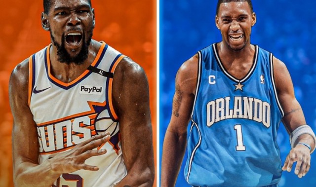 在新球队最快得到2000分球员排行！张伯伦53场 卢卡65场 麦迪74场